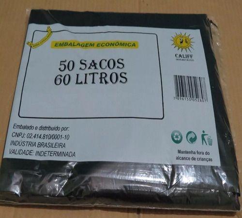 Imagem de Saco De Lixo 60 Litros Reforçado 50Un