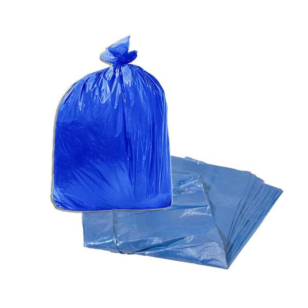 Imagem de Saco De Lixo Azul 40l Pacote Com 100 Kit 10