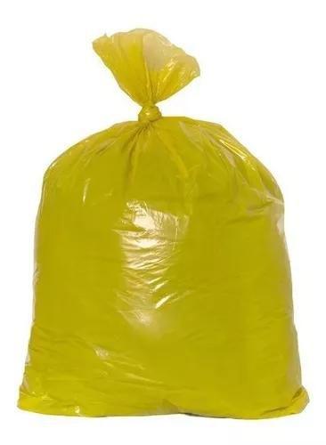 Imagem de SACO DE LIXO ESPECIAL 20L 39X45CM BAY PLASTIC - Amarelo C/ 100un