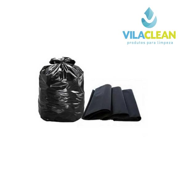 Saco de lixo - preto - 100 litros - p05 - 90x90 - 100 unidades - IRPLAS Imagem de Saco de lixo - preto - 100 litros - p05 - 90x90 - 100 unidades