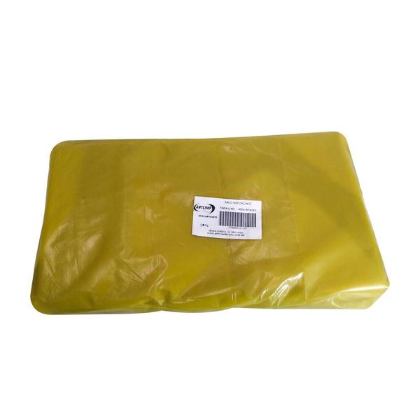 Imagem de Saco de Lixo Reforçado 40 Litros 3 Kg Amarelo Artlimp