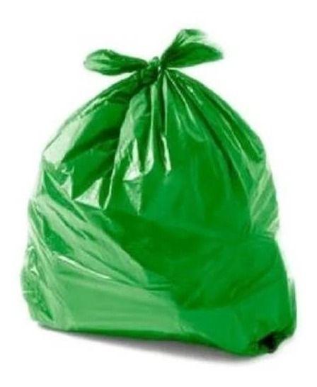 Saco De Lixo Verde 60L C/100 Un Resistente Antivazamento - Flex Imagem de Saco De Lixo Verde 60L C/100 Un Resistente Antivazamento