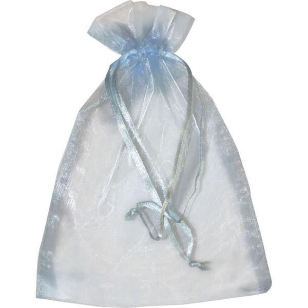 Imagem de Saco de Organza Azul Bebe 08X10CM