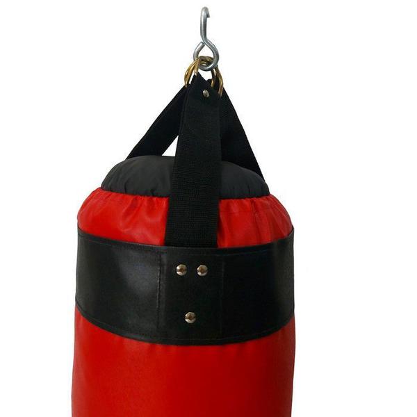 Saco de Pancadas 70 cm - Saco de Boxe Cheio + Luva Bate Saco + Bandagem para Muay Thai Boxe - Deveras Imagem de Saco de Pancadas 70 cm - Saco de Boxe Cheio + Luva Bate Saco + Bandagem para Muay Thai Boxe