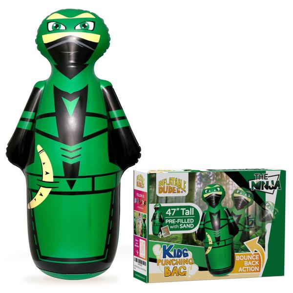 Imagem de Saco de pancadas inflável Inflable Dudes Ninja 120cm Kids