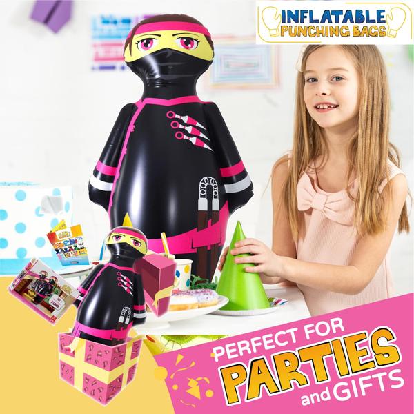 Imagem de Saco de pancadas inflável Inflable Dudes Ninja Girl Kuno 120cm