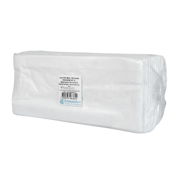Saco De Papel Mono Para Pastel 28x13 Com 2000 Unidades - TAMAROZZI EMBALAGENS Imagem de Saco De Papel Mono Para Pastel 28x13 Com 2000 Unidades