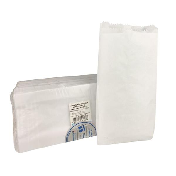 Saco De Papel Mono Para Pastel 28x13 Com 2000 Unidades - TAMAROZZI EMBALAGENS Imagem de Saco De Papel Mono Para Pastel 28x13 Com 2000 Unidades