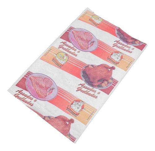 Saco De Papel Térmico Para Frango C/ Visor 100 Unidades - TAMAROZZI Imagem de Saco De Papel Térmico Para Frango C/ Visor 100 Unidades