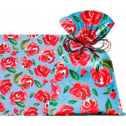 Imagem de Saco de Presente 30x44 Like A Rose M4 com 50 Unidades