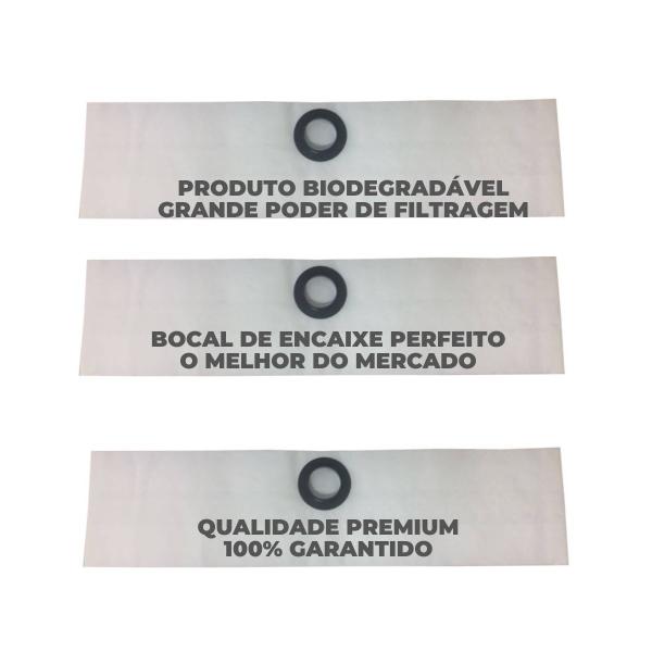 Imagem de Saco do Aspirador de Pó Electrolux Descartável Hidrolux AWDFS Refil Compatível 06 Unid.