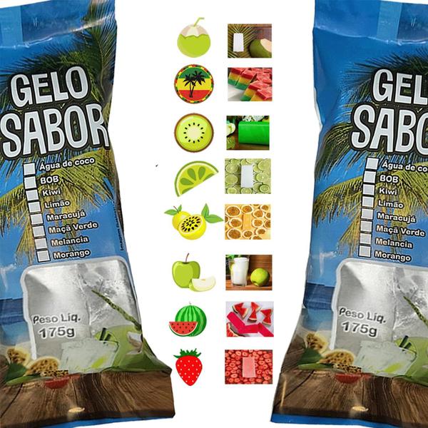 Imagem de Saco Embalagem BOPP 9x21,5 - GELO SABOR - 01 Caixa - 20 Pct (4.000 sacos)