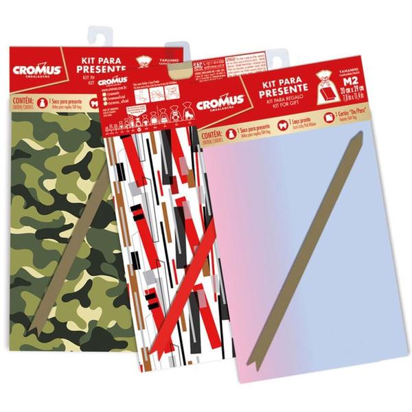 Saco Metalizado 30X45CM Casual com Laço e Cartão - PCT com 30 - Cromus Imagem de Saco Metalizado 30X45CM Casual com Laço e Cartão - PCT com 30