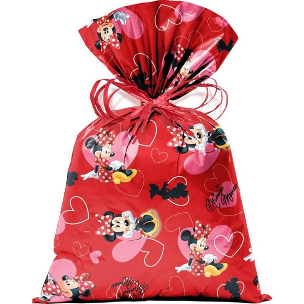 Imagem de Saco Metalizado 30X45CM Minnie Love Perolado 30X44CM