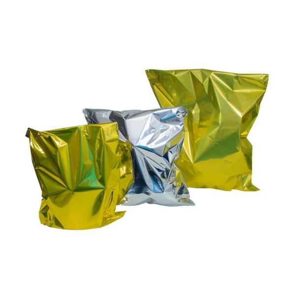 Saco metalizado para presente prata 40x46 cm. Com 100 un. - TAMAROZZI EMBALAGENS Imagem de Saco metalizado para presente prata 40x46 cm. Com 100 un.
