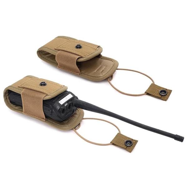 Imagem de Saco Multifuncional de Camuflagem Molle para Walkie-talkie - Ideal para Esportes ao Ar Livre