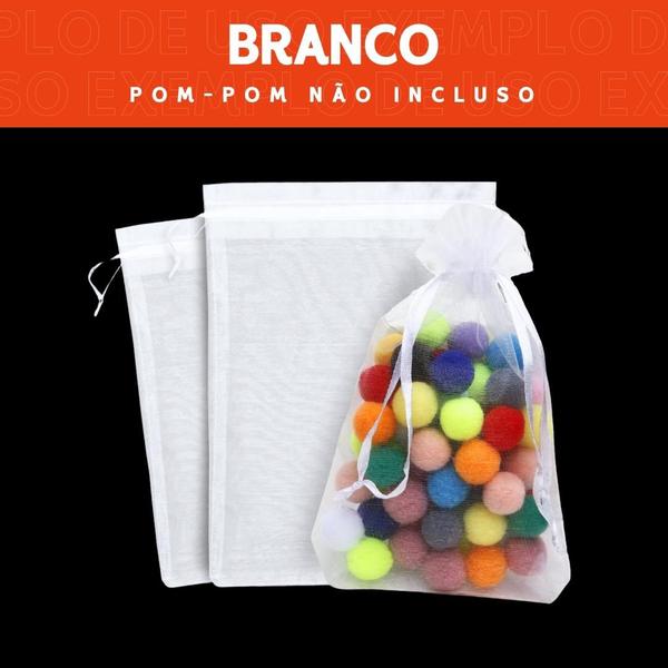 Imagem de Saco Organza - Saquinho Para Lembrancinha 7x9 Diversas Cores - 10/20/30/50/100 Unidades - Nybc