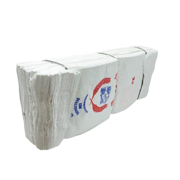 Imagem de Saco Papel Kraft Branco 40G Pc C/500 Tamanho:10 Kg