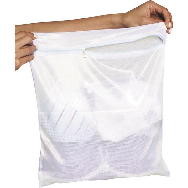 Imagem de Saco para Lavar Roupa c/Zíper 37x29cm Plast Leo