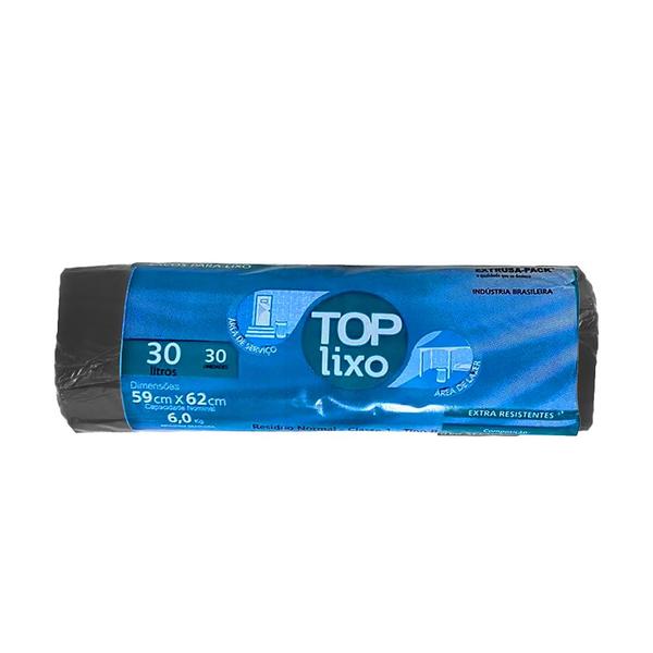 Imagem de Saco para Lixo 30L 10kg com 30 unidades Top Lixo