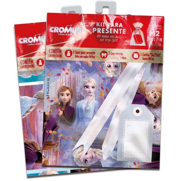 Imagem de Saco para Presente e Lembrancinha Frozen II - 1 unidade - Cromus - Rizzo