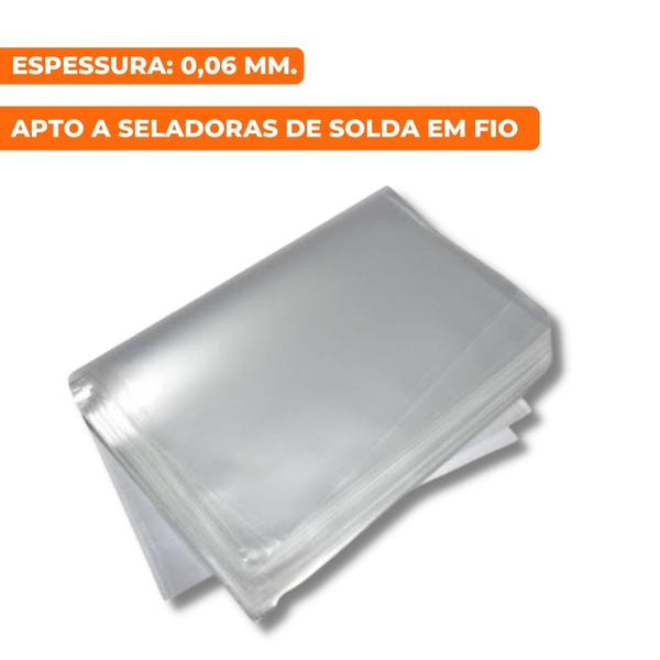 Imagem de Saco plastico pe (22x45 cm) c/ 1 kg.