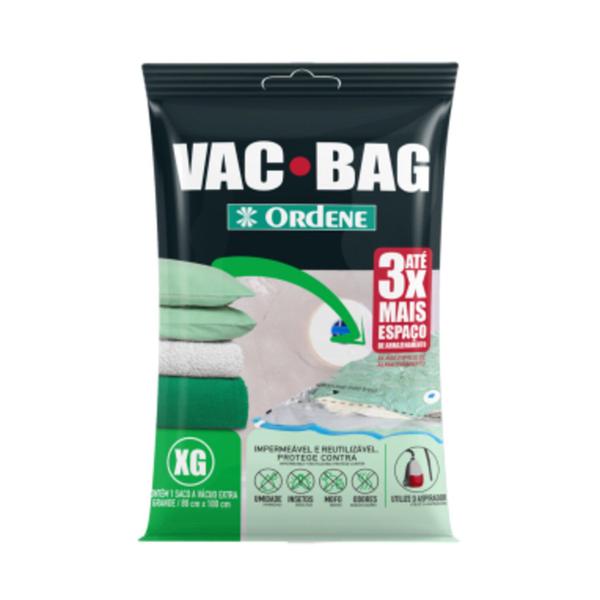 Imagem de Saco Plástico Vag Bag Extra Grande 80x100 cm 55600 Ordene