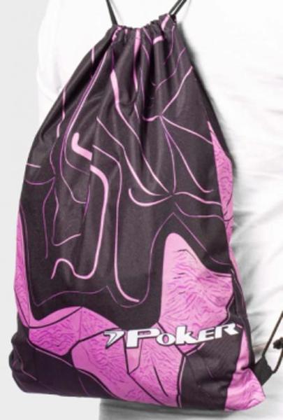 Imagem de Saco Poker Estampado Gymbag Preto/Roxo St