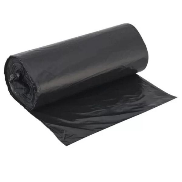 Imagem de Saco Preto De Lixo 50 Litros Bag Roll Econômico 50 Unidades