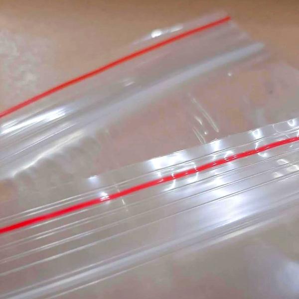 Imagem de Saco Saquinho Plástico Hermético Tipo Zip Lock N0 - 4x4cm - 500 Unidades