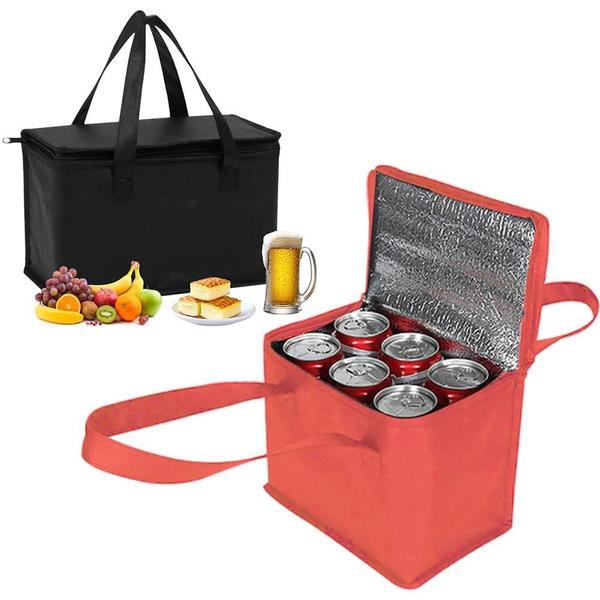 Saco Térmico para Almoço - Portátil, Dobrável e Isolado Imagem de Saco Térmico para Almoço - Portátil, Dobrável e Isolado