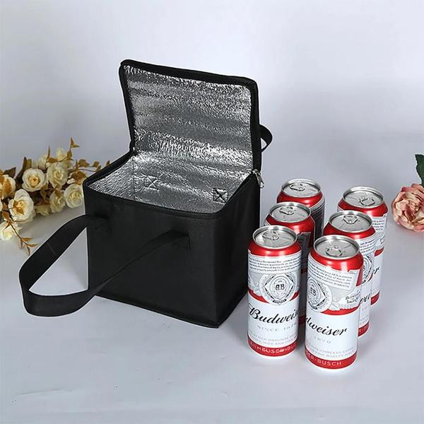 Saco Térmico para Almoço - Portátil, Dobrável e Isolado Imagem de Saco Térmico para Almoço - Portátil, Dobrável e Isolado