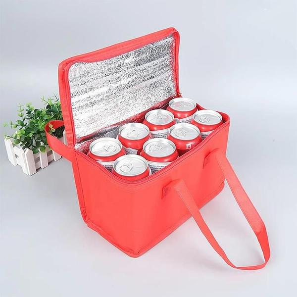Saco Térmico para Almoço - Portátil, Dobrável e Isolado Imagem de Saco Térmico para Almoço - Portátil, Dobrável e Isolado