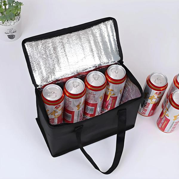 Saco Térmico para Almoço - Portátil, Dobrável e Isolado Imagem de Saco Térmico para Almoço - Portátil, Dobrável e Isolado