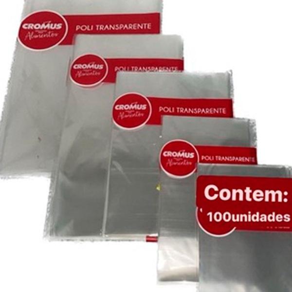 Imagem de Saco Transparente Vários Tamanhos Cromus - 100 Und Cada