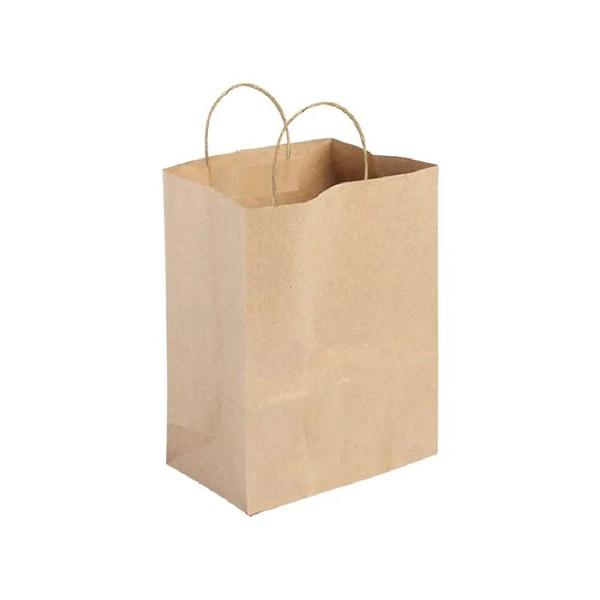 Sacola de Papel Kraft - Tamanho PP 13,5x8x21 4945 - 10un - WMA Imagem de Sacola de Papel Kraft - Tamanho PP 13,5x8x21 4945 - 10un
