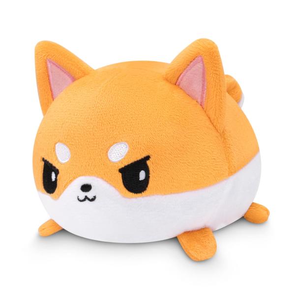 Imagem de Sacola de pelúcia TeeTurtle Orange Ramen Shiba com pelúcia