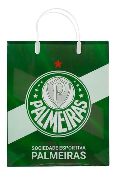 Imagem de Sacola De Presentes Cores Time 33x9x27cm - Palmeiras