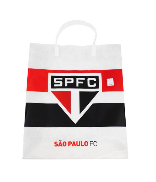 Imagem de Sacola De Presentes Cores Time 33x9x27cm - São Paulo SPFC