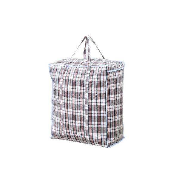 Imagem de Sacola gigante bolsa viagem sacoleira 60cm compra mudança camelo bagagens mala com ziper sacolao