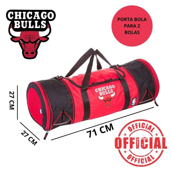 Imagem de Sacola Nba Chicago Bulls Legend Com 2 Bolsos com Porta-bolas