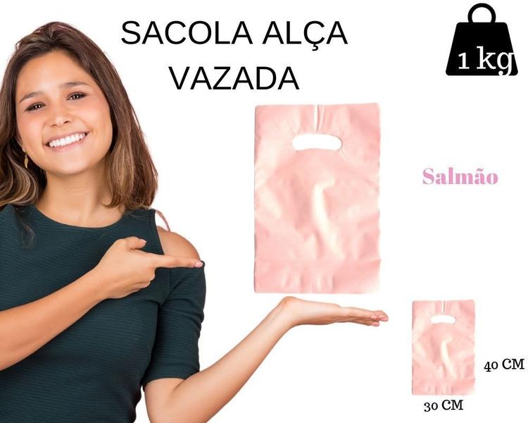 Imagem de Sacola Plástica Boca de Palhaço - 1kg - ATACADO