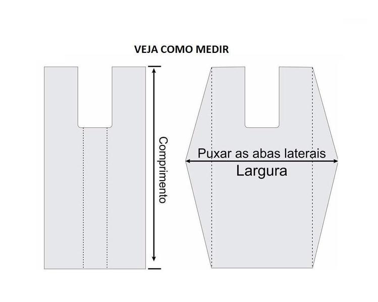 Imagem de Sacola Plástica Branca Impresso Lanche 38X50 C/1,8Kg