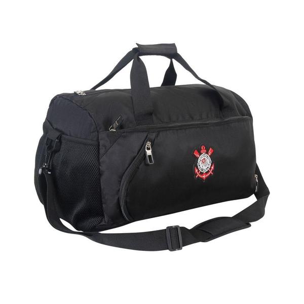 Imagem de Sacola Viagem Poderoso Timão Bolsa Tiracolo Corinthians