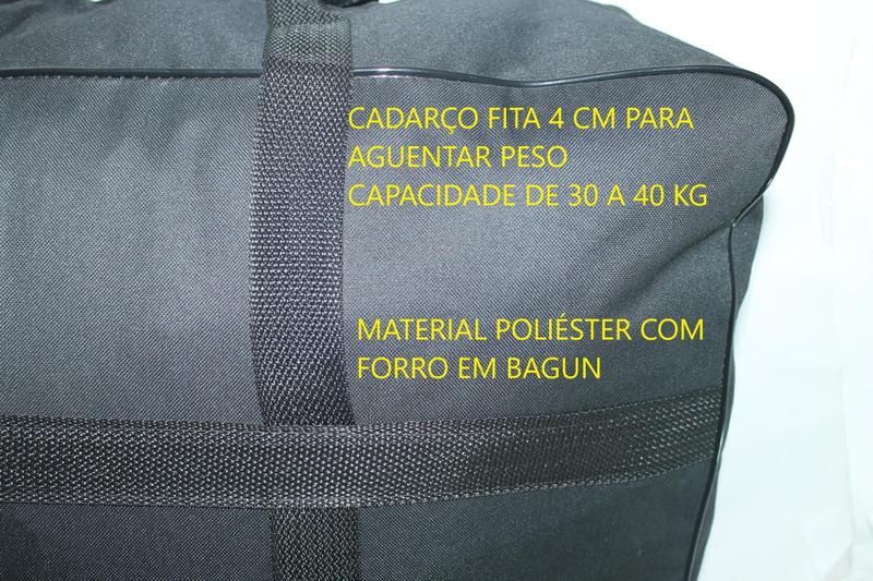 Imagem de Sacolão/bolsa/sacola Extra Gg Para Viagens,compras E Mudança - 1033 PT