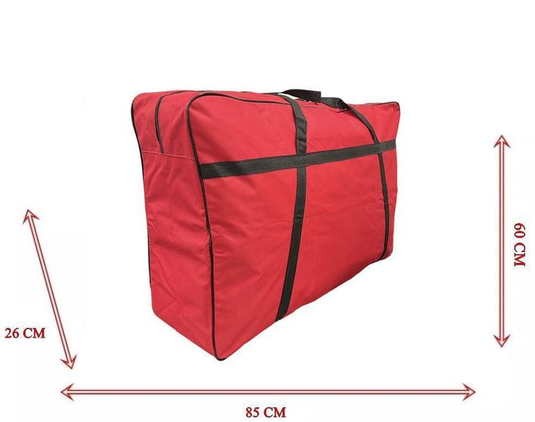 Imagem de Sacolão Gigante Viagem Ggg 85X60X26 Sacoleira Bolsa Mega