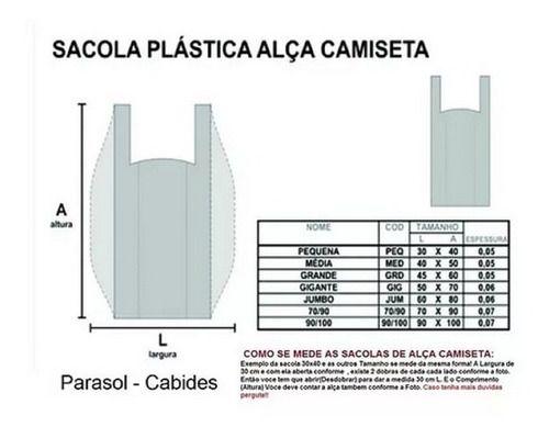 Imagem de Sacolas Plasticas Reciclada Recuperada Reforçadas 35x45  1kg