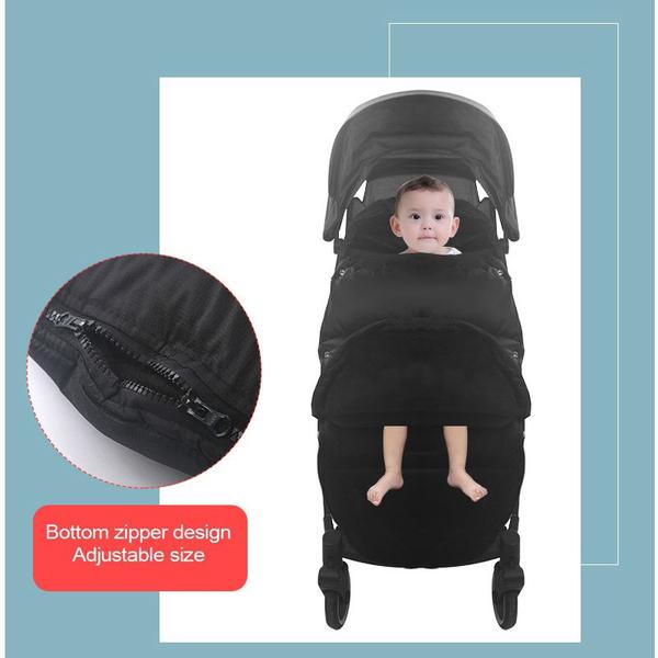 Imagem de Sacos de dormir bebê bebê sleepsacks envelope quente macio para cobertor de carrinho wearable recém-nascido com footmuff para pram Sacos