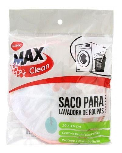 Imagem de Sacos De Lavar Roupas Íntimas Sutiãs Máquina 16x16cm