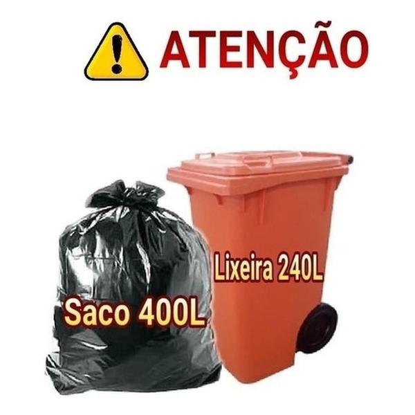 Imagem de Sacos De Lixo 400 Litros  Super Reforçado 10 Un Fabricante